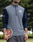 Axiom Pyramid Logo Quarter Zip