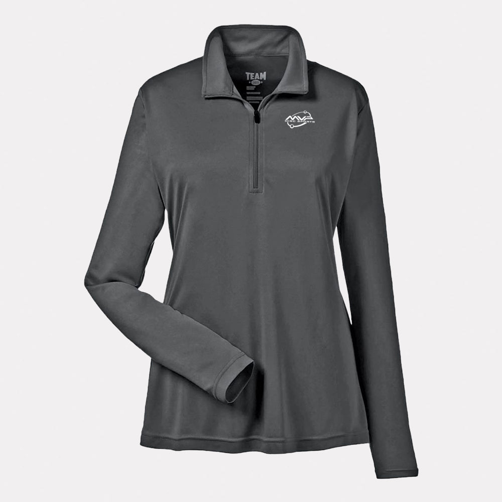 Women's MVP Orbit Logo Quater-Zip - Team 365 – MVP Pro Shop