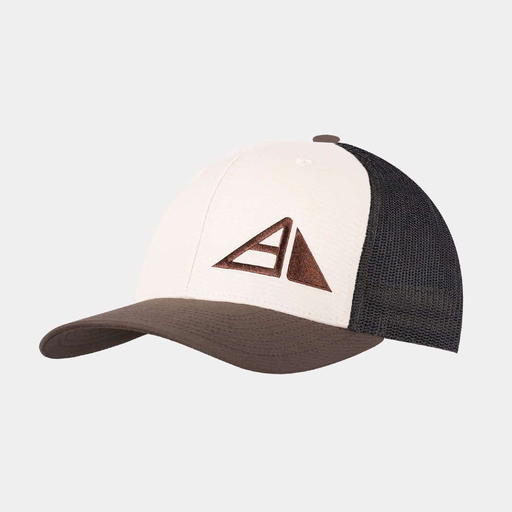 Axiom Pyramid Logo Six Panel Trucker Hat