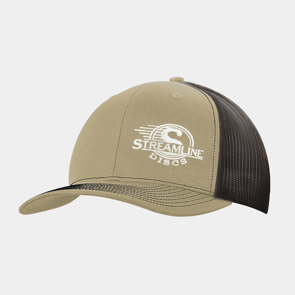 Streamline S Logo Six Panel Trucker Hat