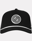 Simon Line Hat - Black