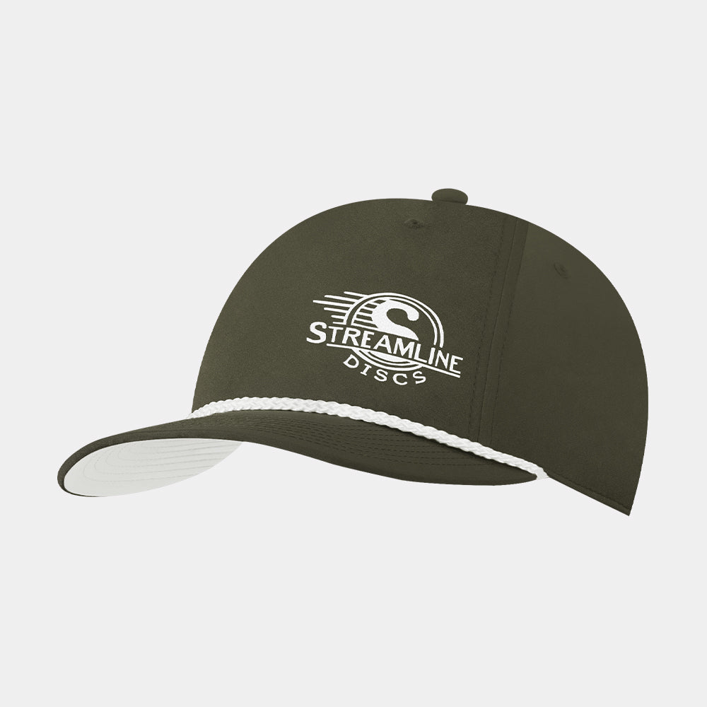 Streamline S Logo Five Panel Classic Rope Hat