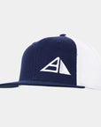 Axiom Pyramid Logo Flatbill Trucker Hat