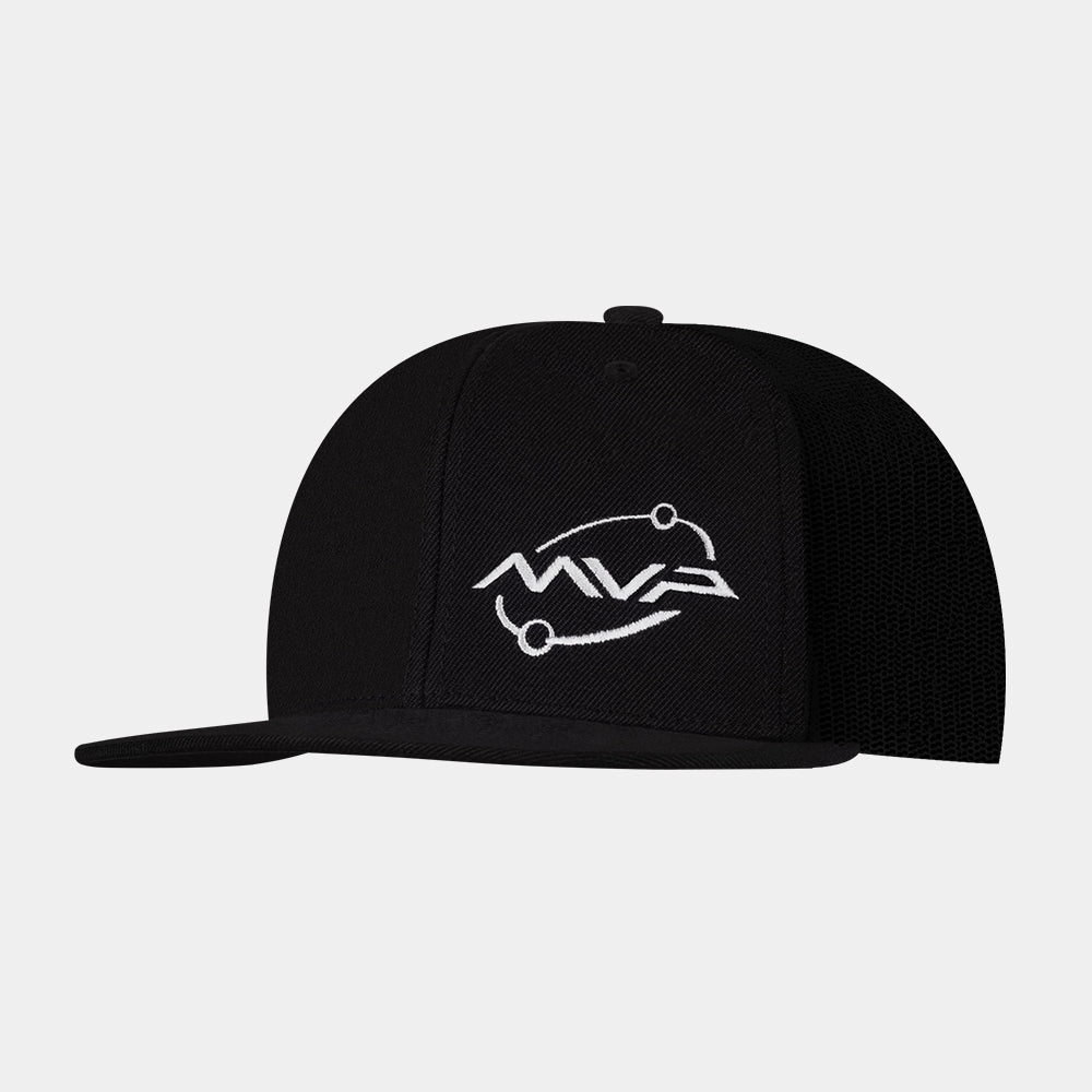 MVP Orbit Logo Flatbill Trucker Hat