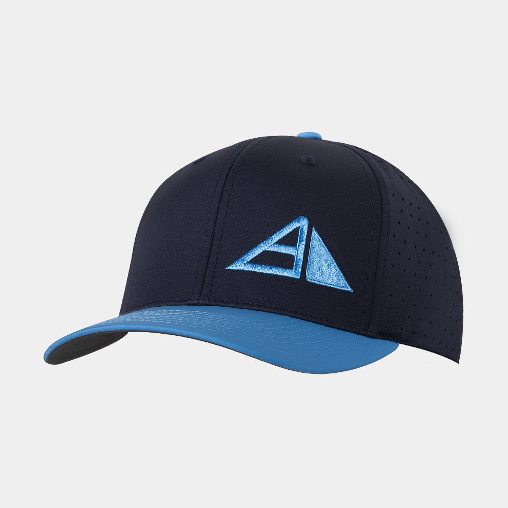 Axiom Pyramid Logo Perforated Flex Snapback Hat