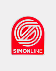 Simon Line Logo Enamel Pin